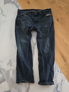 Levi's Men's 559 Indigo Blue Relaxed Fit Jeans, W36 L32, GUC, Denim Classic